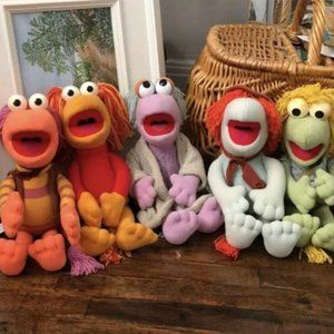 RARE Vintage 1985 Fraggle Rock of the Muppets creator  Jim Henson Plush Softie